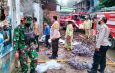 Polsek Gunungguruh Dan Koramil Berserta Tiga Unit Pemadam Kebakaran Kabupaten Sukabumi