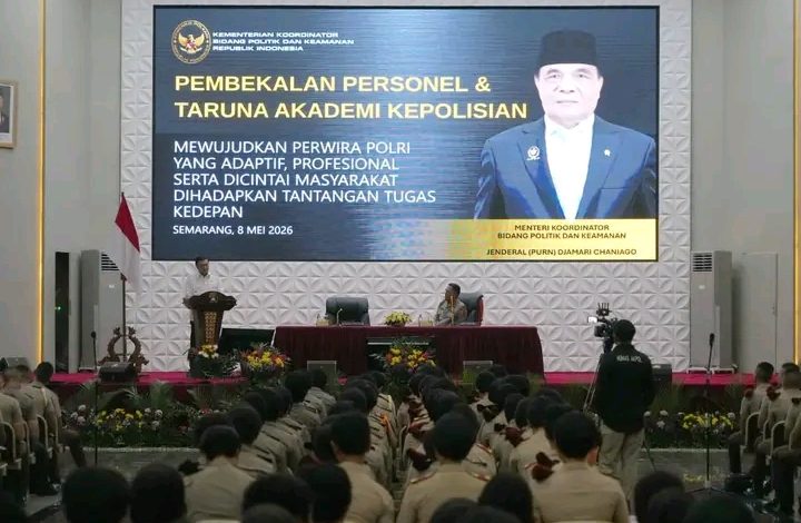 Beri Pembekalan di Akpol, Menko Polkam: Polri Harus Menjadi Institusi yang Dicintai Rakyat