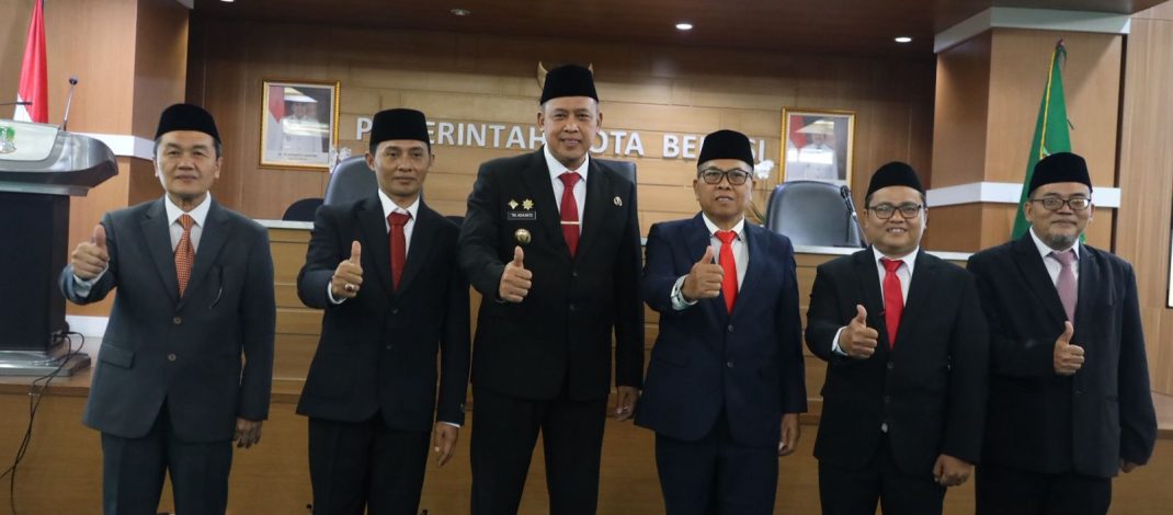 Wali Kota Bekasi Lantik Pengurus Baznas Kota Bekasi, H. Sudarsono Pimpin Periode 2026–2031