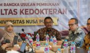 VISITASI PENGEMBANGAN FAKULTAS KEDOKTERAN UNIV NUSA PUTRA, KEMENKES APRESIASI DUKUNGAN BUPATI SUKABUMI
