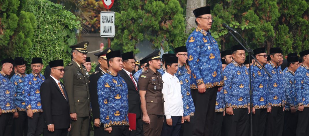 Plh. Wali Kota Bekasi Abdul Harris Bobihoe Pimpin Upacara Hari Lahir Pancasila, Tegaskan Nilai Persatuan Bangsa