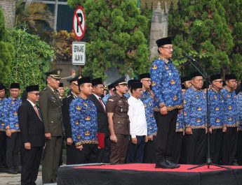 Plh. Wali Kota Bekasi Abdul Harris Bobihoe Pimpin Upacara Hari Lahir Pancasila, Tegaskan Nilai Persatuan Bangsa