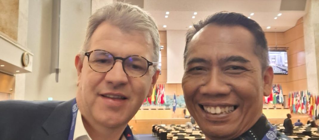 SAMBUT KEPULANGAN KETUA UMUM FSP MARITIM, DELEGASI INDONESIA