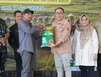 GERAKAN PERCEPATAN SEMAI, OLAH LAHAN DAN TANAM, KAB SUKABUMI MASUK FASE SWASEMBADA BERKELANJUTAN