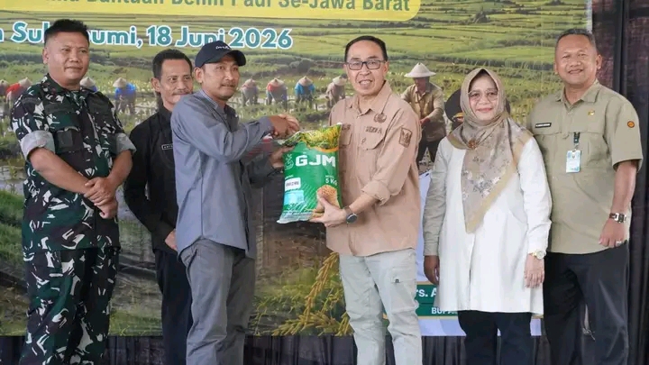GERAKAN PERCEPATAN SEMAI, OLAH LAHAN DAN TANAM, KAB SUKABUMI MASUK FASE SWASEMBADA BERKELANJUTAN