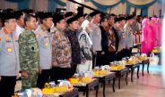 KEPALA BNN RI HADIRI DOA BERSAMA LINTAS AGAMA SAMBUT HARI BHAYANGKARA KE-80