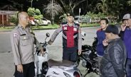 Tingkatkan Keamanan Malam Hari. Polsek Baros Gencar Patroli Dialogis