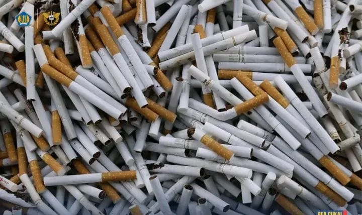 Intensifkan Operasi Pengawasan, Bea Cukai Bogor Tindak Lebih dari 6 Juta Batang Rokok Ilegal