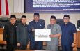 PARIPURNA DPRD, BUPATI SAMPAIKAN NOTA PENGANTAR PERUBAHAN BADAN HUKUM PERUMDA MENJADI PERSERODA