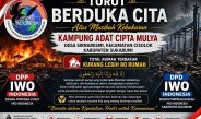 Duka Mendalam IWO Indonesia DPD Kab Sukabumi Atas Kebakaran yang Hanguskan Kampung Adat Cipta Mulya Kecamatan cisolok