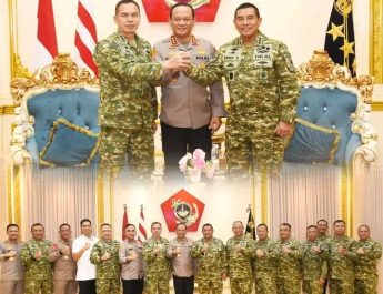PANGKORMAR, PANGDAM JAYA, DAN KAPOLDA METRO JAYA PERKUAT SINERGI JAGA STABILITAS KEAMANAN IBU KOTA
