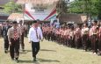 WABUP TEGASKAN PRAMUKA ADALAH WADAH STRATEGIS MEMBANGUN KARAKTER GENERASI MUDA
