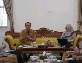 TERIMA KUNKER SEKRETARIAT WAPRES TERKAIT STUNTING, SEKDA” TARGET KITA PENURUNAN SAMPAI 12,8 PERSEN”