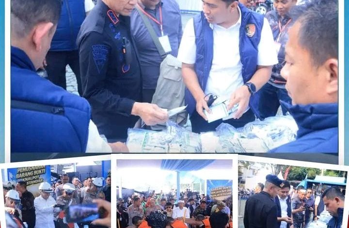 Polda Jabar Ungkap 352 Kasus Kejahatan Jalanan, Musnahkan Ribuan Barang Bukti
