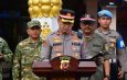 POLRES SUKABUMI GELAR APEL KEBANGSAAN BERSAMA TIGA PILAR ” JAGA RAWAT JAWA BARAT UNTUK INDONESIA”