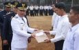 PIMPIN UPACARA HUT KE 81 KEMERDEKAAN RI DI LAPAS KELAS IIA WARUNGKIARA, WABUP SERAHKAN SK REMISI