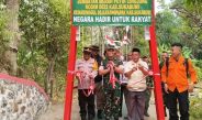 JEMBATAN MERAH PUTIH CIHUJUNG DIRESMIKAN, DANDIM” SANGAT PENTING UNTUK MASYARAKAT”