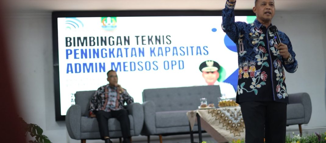 Peningkatan Kapasitas Admin Pengelola Media Sosial, Pemkot Bekasi Perkuat SDM Komunikasi Publik