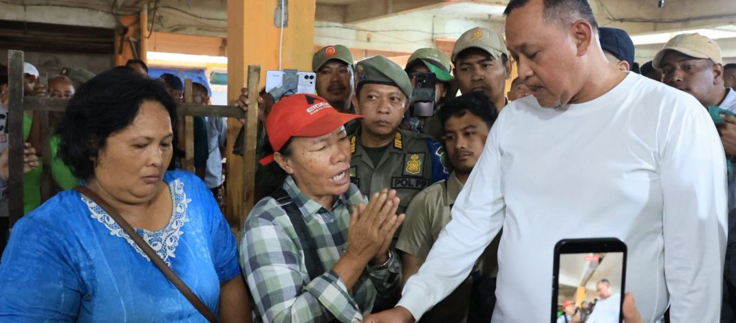 Tinjau Kembali Penataan Pasar Baru, Walikota Bekasi Lakukan Percepatan Penataan
