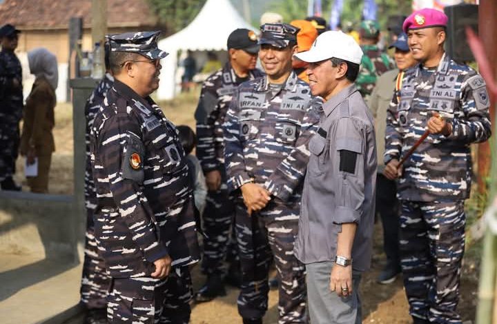 SEKDA HADIRI PERSIAPAN PELETAKAN BATU PERTAMA PEMBANGUNAN JEMBATAN LEUWIDINGDING
