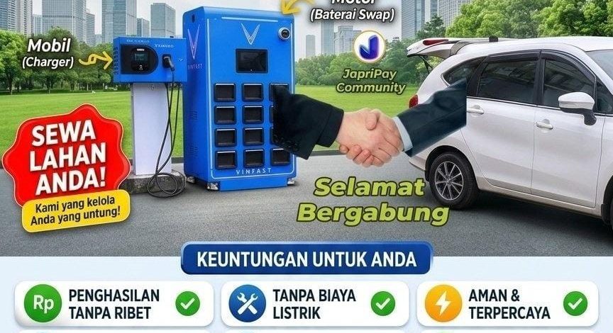 VinFast Tawarkan Skema Kemitraan BSS: Pemilik Lahan Tak Keluar Biaya Sepeser Pun