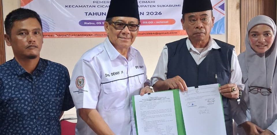 Pemdes Cimahi Tandatangani DU-RKP 2027, 70 Unsur Masyarakat Ikut Musrenbangdes
