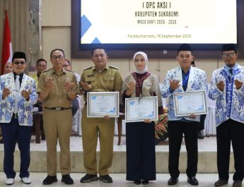65 Pengurus AKSI Sukabumi Dikukuhkan, Sekda Dorong Profesionalisme Guru dan Kepsek