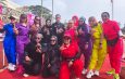 1.000 Peserta Meriahkan Senam Zumba dan Bazar UMKM Merah Putih HUT Ke-4 PWDPI di Lapangan Korpri Lampung