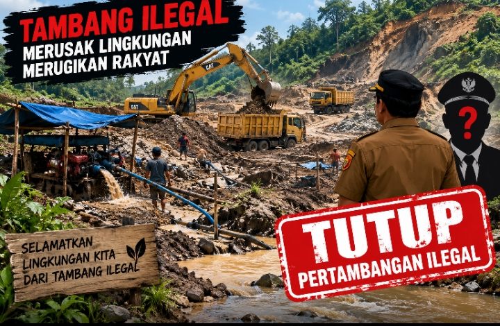 JWI Desak Penertiban Tambang Ilegal di Pabuaran, Material Diduga Mengalir ke Proyek APBD Sukabumi*