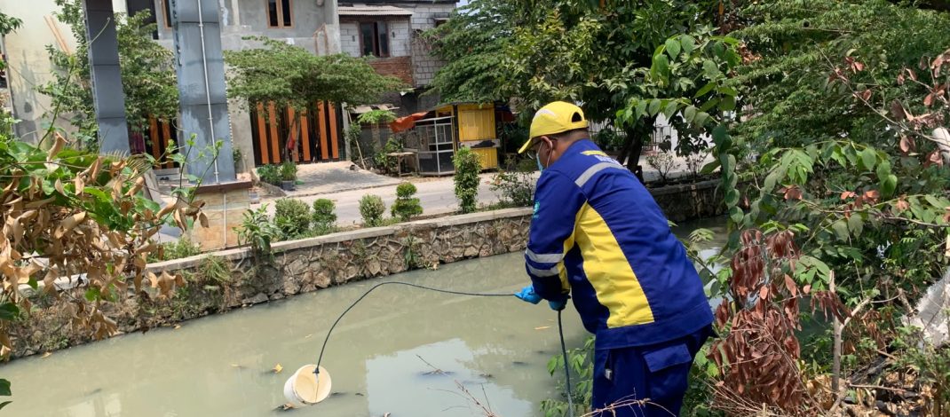 DLH Kota Bekasi Lakukan Pengawasan Pengelolaan Air Limbah Usaha Restoran