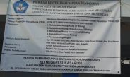 Revitalisasi SDN Sukasari 01 Cisaat Berjalan Baik, Pengerjaan Dinilai Sesuai Standar Mutu SNI