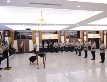 Kapolri Pimpin Sertijab di Mabes Polri