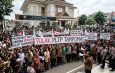 Gedung DPRD Sumedang Tak Muat, Ratusan Masyarakat Adat Luber Hingga Halaman Tolak PLTP Gunung Tampomas