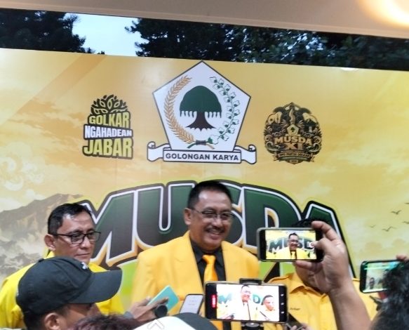 Musda XI Golkar Sukabumi Tetapkan Drs. H. Asep Japar Ketua DPD Secara Aklamasi
