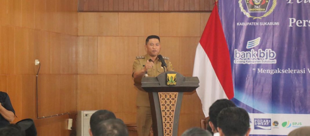 Hadiri Pelantikan PWI, Wabup Sukabumi Minta Pers Jadi Suara Kebenaran yang Konstruktif
